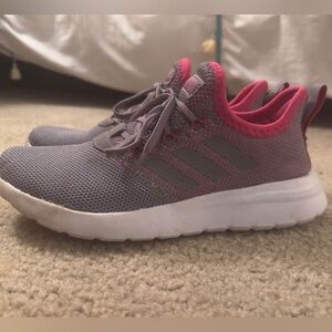 Adidas Running Shoes Gray & Pink